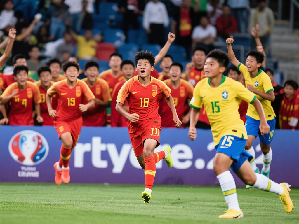 土伦杯奇迹:中国男足击败巴西,天才闪耀 通过土伦杯这个平台,中国男足不仅在一次比